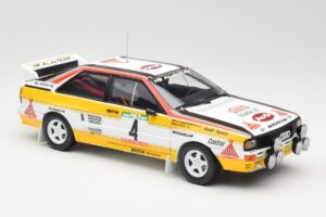 Audi Quattro A2 #4 W. Rohrl / C. Geistdorfer Rally de Portugal 1984 Sun Star 1:18 4224 Metal — zdjęcie 6 z 8