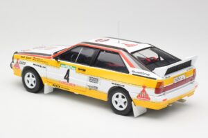 Audi Quattro A2 #4 W. Rohrl / C. Geistdorfer Rally de Portugal 1984 Sun Star 1:18 4224 Metal — zdjęcie 7 z 8
