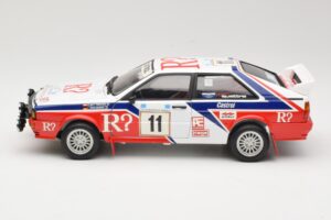 Audi Quattro #11 F. Wittmann / J. Pattermann Rally Acropolis 1986 Sun Star 1:18 4191 Metal — zdjęcie 4 z 8