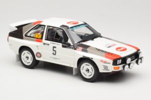 Audi Quattro Sport S1 #5 J. Buffum / N. Wilson Olympus Rally 1986 Otto 1:18 OT1159 Żywica — zdjęcie 4 z 6