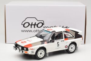 Audi Quattro Sport S1 #5 J. Buffum / N. Wilson Olympus Rally 1986 Otto 1:18 OT1159 Żywica — zdjęcie 6 z 6