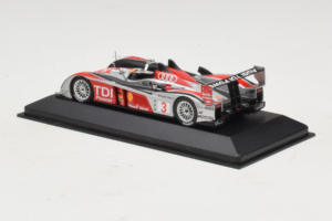 Audi R10 TDI LMP1 #3 L. Luhr / A. Premat 2008 Minichamps 1:43 400089803 Metal — zdjęcie 3 z 4