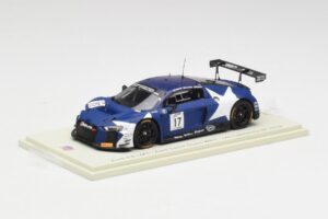 Audi R8 LMS GT3 #17 WRT M. Leonard / D. van der Linde / A. Riberas California 8 Hours 2018 Spark 1:43 US084 Żywica — zdjęcie 2 z 4