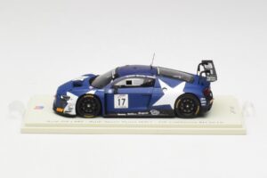 Audi R8 LMS GT3 #17 WRT M. Leonard / D. van der Linde / A. Riberas California 8 Hours 2018 Spark 1:43 US084 Żywica