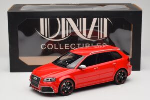 Audi RS3 8P Sportback Czerwony DNA 1:18 DNA000056 Żywica — zdjęcie 6 z 6