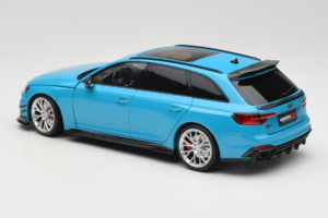 Audi RS4 B9 Avant Darwin Pro Niebieski Kilo Works 1:18 KLW002303 Metal — zdjęcie 7 z 8