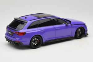 Audi RS4 B9 Avant Darwin Pro Fioletowy Kilo Works 1:18 KLW002301 Metal — zdjęcie 3 z 8
