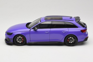Audi RS4 B9 Avant Darwin Pro Fioletowy Kilo Works 1:18 KLW002301 Metal — zdjęcie 4 z 8