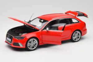 Audi RS6 C7 Avant Czerwony Minichamps 1:18 110012011 Metal — zdjęcie 2 z 8