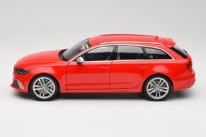 Audi RS6 C7 Avant Czerwony Minichamps 1:18 110012011 Metal — zdjęcie 4 z 8