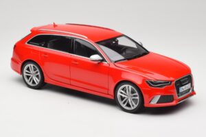 Audi RS6 C7 Avant Czerwony Minichamps 1:18 110012011 Metal — zdjęcie 6 z 8