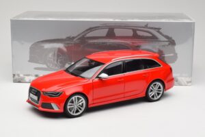Audi RS6 C7 Avant Czerwony Minichamps 1:18 110012011 Metal — zdjęcie 8 z 8