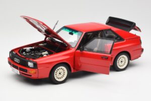Audi Sport Quattro Czerwony Edycja Dealerska AUTOart 1:18 5030400205 Metal — zdjęcie 2 z 8