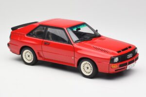 Audi Sport Quattro Czerwony Edycja Dealerska AUTOart 1:18 5030400205 Metal — zdjęcie 6 z 8