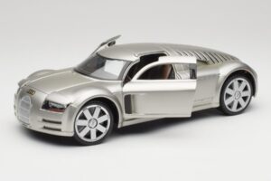 Audi Rosemeyer Srebrny Maisto 1:18 31625 Metal — zdjęcie 2 z 8