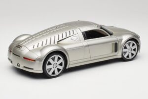 Audi Rosemeyer Srebrny Maisto 1:18 31625 Metal — zdjęcie 3 z 8