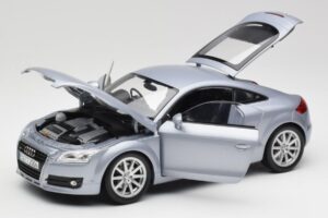 Audi TT 8N RHD Lake Srebrny Metalik Minichamps 1:18 150015020 Metal — zdjęcie 2 z 8