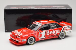 Audi V8 Evolution #1 Team Dubois P-A. Thibaut Belgian Procar 1993 Minichamps 1:18 100931001 Metal — zdjęcie 8 z 8