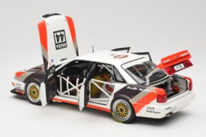 Audi V8 Quattro DTM #44 Team AZR F. Jelinski 1991 Minichamps 1:18 100911044 Metal — zdjęcie 5 z 8