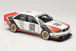 Audi V8 Quattro DTM #44 Team AZR F. Jelinski 1991 Minichamps 1:18 100911044 Metal — zdjęcie 7 z 8