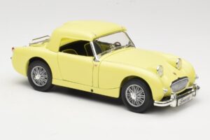 Austin-Healey Sprite Mk1 Żółty Revell 1:18 8835 Metal — zdjęcie 6 z 8