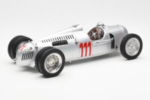 Auto Union Type C #111 H. Stuck Schauinsland Hillclimb Germany 1937 CMC 1:18 M-162 Metal — zdjęcie 2 z 6