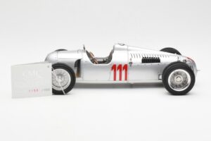 Auto Union Type C #111 H. Stuck Schauinsland Hillclimb Germany 1937 CMC 1:18 M-162 Metal — zdjęcie 3 z 6