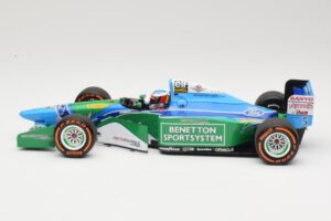 Benetton Ford B194 #5 M. Schumacher Demonstration Run Belgian GP 2017 Minichamps 1:18 510941705 Metal — zdjęcie 3 z 6