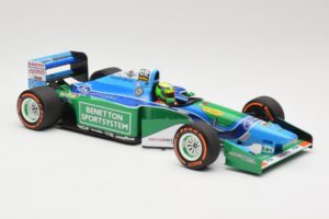 Benetton Ford B194 #5 M. Schumacher Demonstration Run Belgian GP 2017 Minichamps 1:18 510941705 Metal — zdjęcie 4 z 6