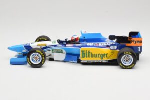 Benetton Renault B195 #1 M. Schumacher Winner Monaco GP 1995 Minichamps 1:18 510952301 Metal — zdjęcie 3 z 6