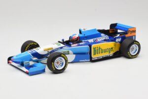 Benetton Renault B195 #1 M. Schumacher Winner Monaco GP 1995 Minichamps 1:18 510952301 Metal