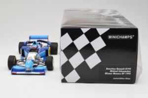 Benetton Renault B195 #1 M. Schumacher Winner Monaco GP 1995 Minichamps 1:18 510952301 Metal — zdjęcie 6 z 6