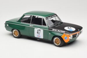 BMW 1600-2 BMW Alpina #47 P. Meyer Internationales ADAC Eifelrennen Nurburgring 1971 Minichamps 1:18 155712647 Metal — zdjęcie 4 z 6