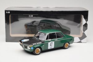 BMW 1600-2 BMW Alpina #47 P. Meyer Internationales ADAC Eifelrennen Nurburgring 1971 Minichamps 1:18 155712647 Metal — zdjęcie 6 z 6
