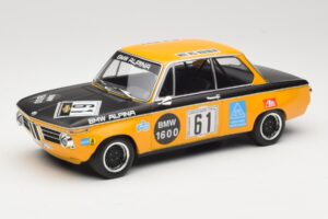 BMW 1600-2 BMW Alpina #61 R. Herzog / N. Lauda DNF 6 Hours Nurburgring 1970 Minichamps 1:18 155702661 Metal
