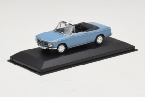 BMW 1600 Kabriolet Niebieski Minichamps 1:43 80420396188 Metal — zdjęcie 2 z 4