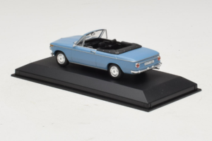 BMW 1600 Kabriolet Niebieski Minichamps 1:43 80420396188 Metal — zdjęcie 3 z 4