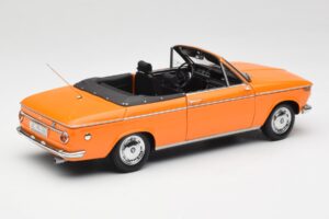 BMW 1600 Kabriolet Pomarańczowy Minichamps 1:18 100021030-O Metal — zdjęcie 3 z 8