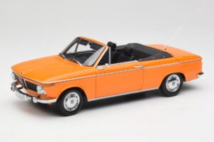 BMW 1600 Kabriolet Pomarańczowy Minichamps 1:18 100021030-O Metal
