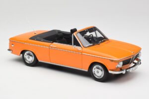 BMW 1600 Kabriolet Pomarańczowy Minichamps 1:18 100021030-O Metal — zdjęcie 6 z 8