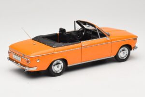 BMW 1600 E10 Kabriolet Pomarańczowy Minichamps 1:18 100021030 Metal — zdjęcie 3 z 8