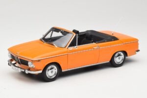 BMW 1600 E10 Kabriolet Pomarańczowy Minichamps 1:18 100021030 Metal