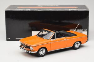 BMW 1600 E10 Kabriolet Pomarańczowy Minichamps 1:18 100021030 Metal — zdjęcie 8 z 8
