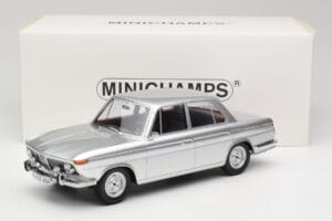 BMW 1800 Ti Srebrny Minichamps 1:18 107024000 Żywica — zdjęcie 6 z 6