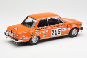 BMW 2002 Jagermeister #255 W. Stiller Rally Monte Carlo 1973 IXO 1:18 18RMC165 Metal — zdjęcie 2 z 6