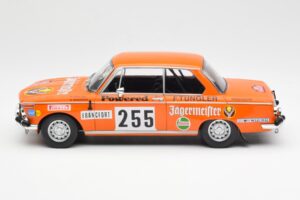 BMW 2002 Jagermeister #255 W. Stiller Rally Monte Carlo 1973 IXO 1:18 18RMC165 Metal — zdjęcie 3 z 6