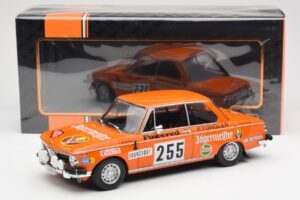 BMW 2002 Jagermeister #255 W. Stiller Rally Monte Carlo 1973 IXO 1:18 18RMC165 Metal — zdjęcie 6 z 6