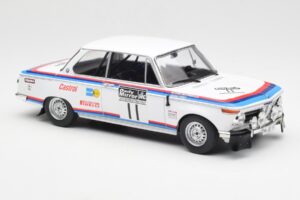 BMW 2002 #11 A. Warmbold / J. Todt RAC Rally 1973 IXO 1:18 18RMC164 Metal — zdjęcie 4 z 6