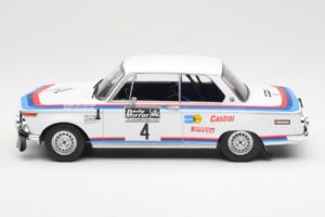 BMW 2002 #4 B. Waldegard / H. Thorzelius RAC Rally 1973 IXO 1:18 18RMC163 Metal — zdjęcie 3 z 6