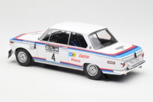 BMW 2002 #4 B. Waldegard / H. Thorzelius RAC Rally 1973 IXO 1:18 18RMC163 Metal — zdjęcie 5 z 6